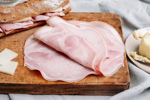 JAMBON CUIT SUPERIEUR AVEC COUENNE (SOUS VIDE)