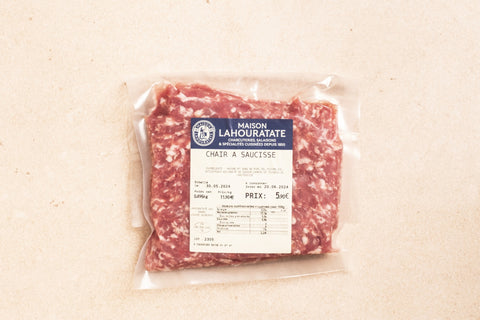 CHAIR A SAUCISSES (SOUS VIDE)