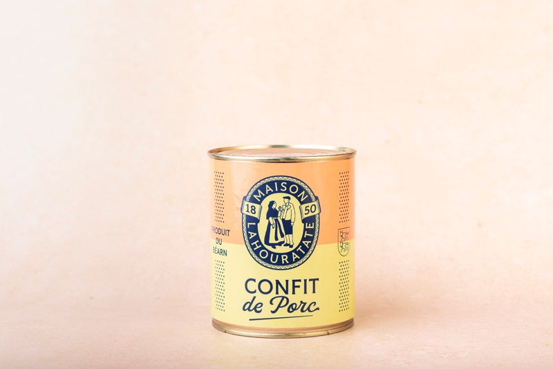 Confit de Porc Conserve Recette traditionnelle Béarnaise - Maison